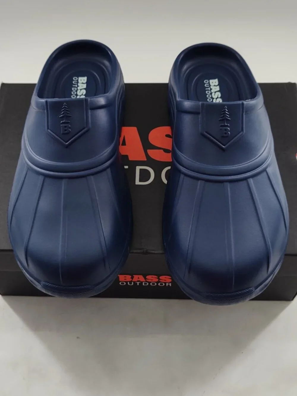 Men's Bass Outdoor Field Slides Blue Size 8 Women's Size 9          P#777@CMK